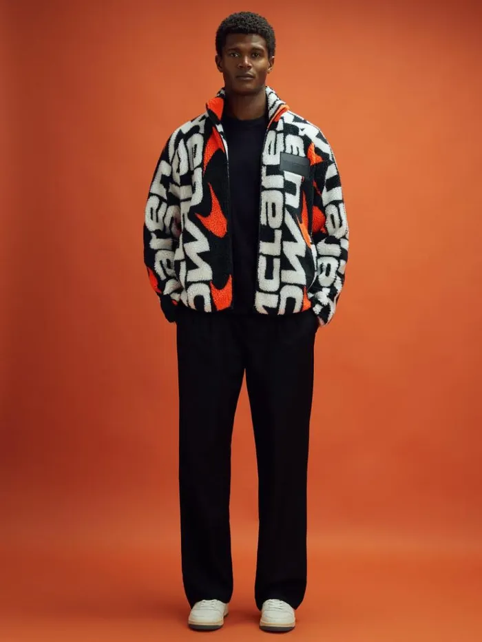 REISS Sweats Hoodies and Joggers Men McLaren F1 ZipThrough Fleece Jacket Black Multi