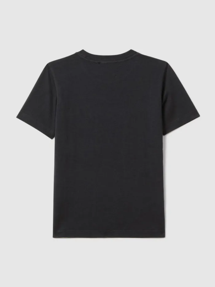REISS TShirts Children Cotton Crew Neck TShirt Navy