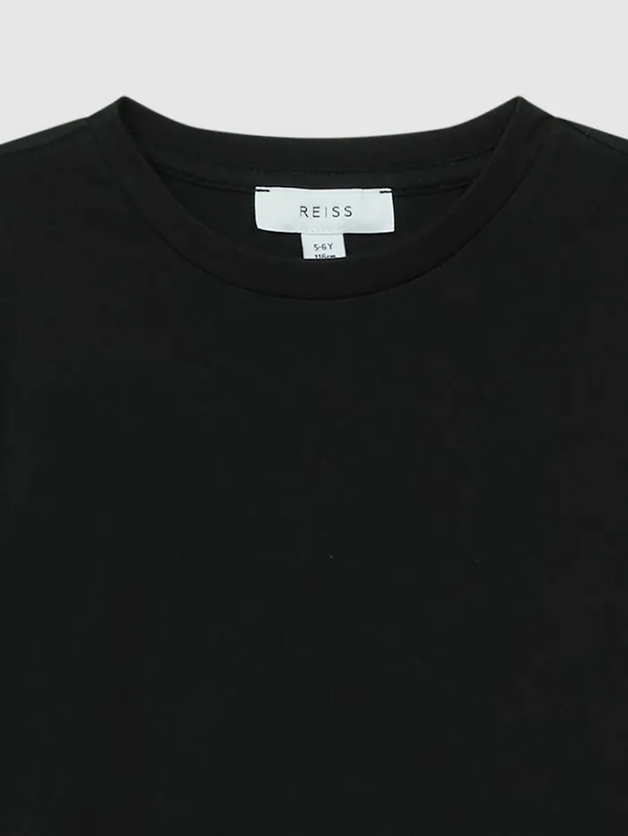 REISS TShirts Children Crew Neck TShirt Black