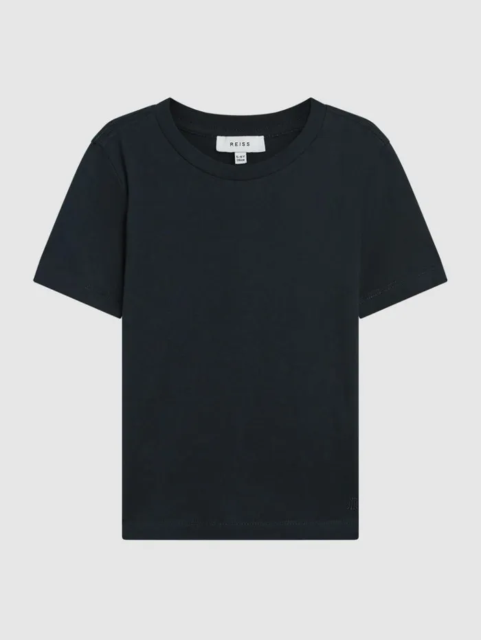 REISS TShirts Children Crew Neck TShirt Navy