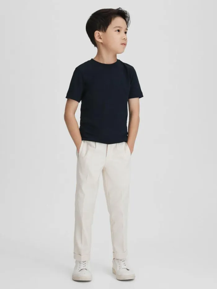REISS TShirts Children Crew Neck TShirt Navy