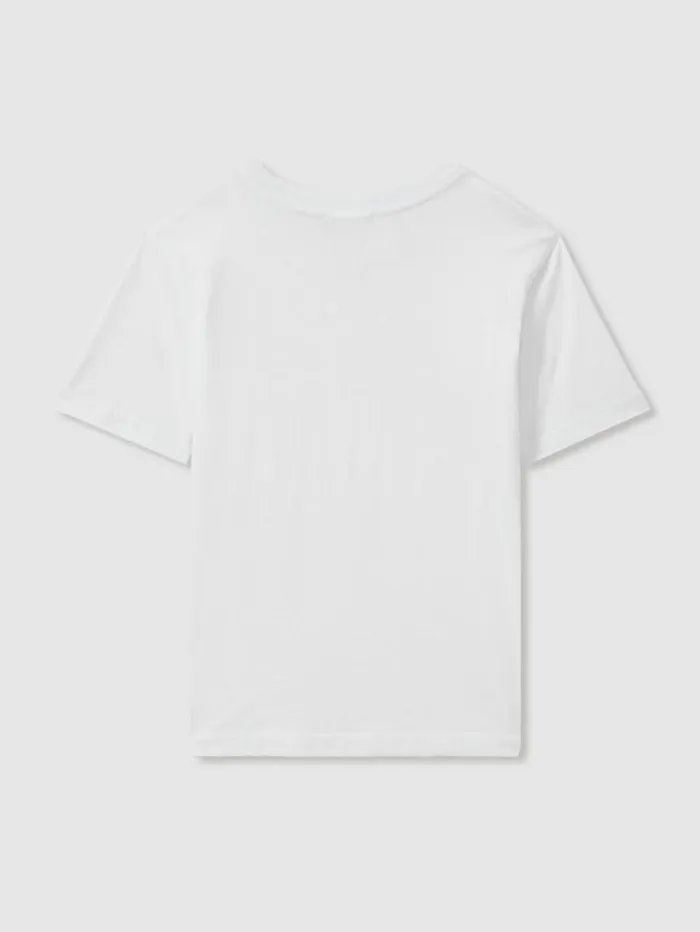 REISS TShirts Children Crew Neck TShirt White