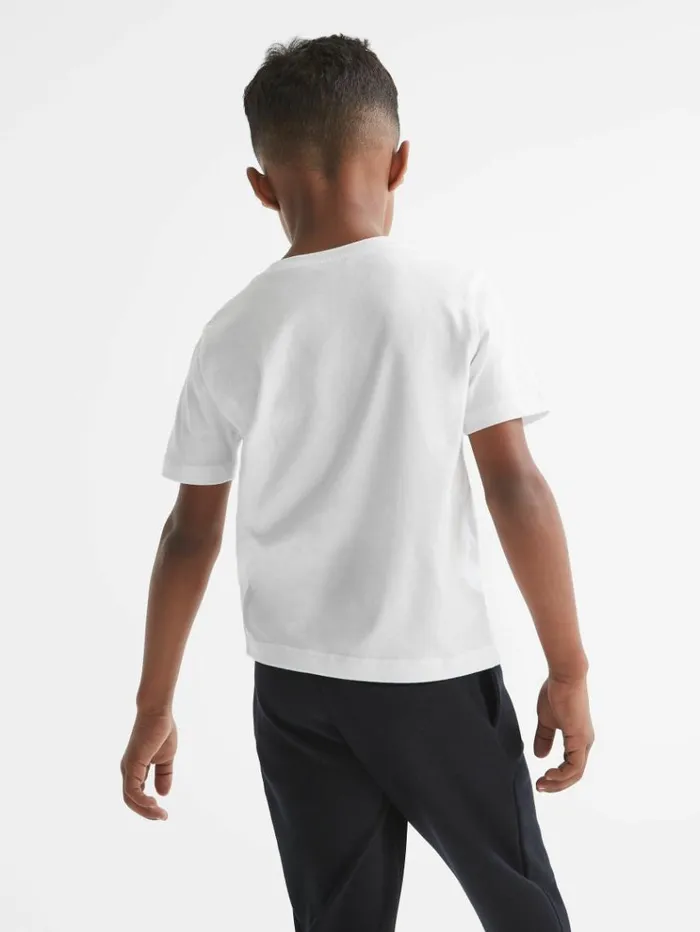 REISS TShirts Children Crew Neck TShirt White