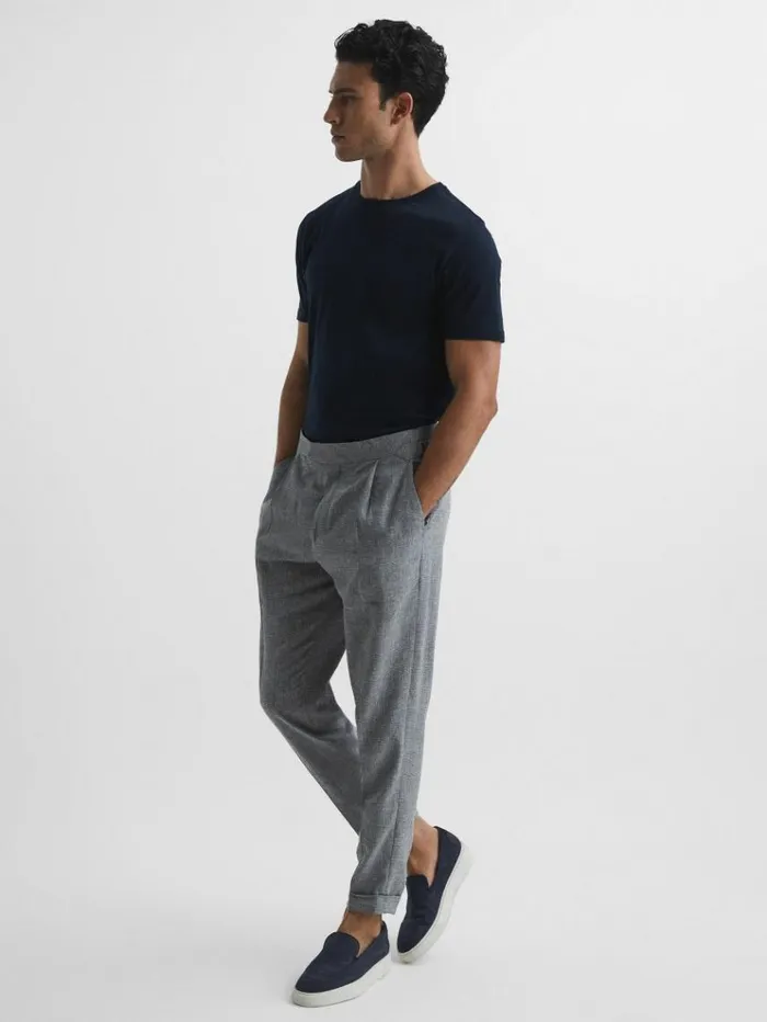 REISS TShirts Men Crew Neck TShirt Navy