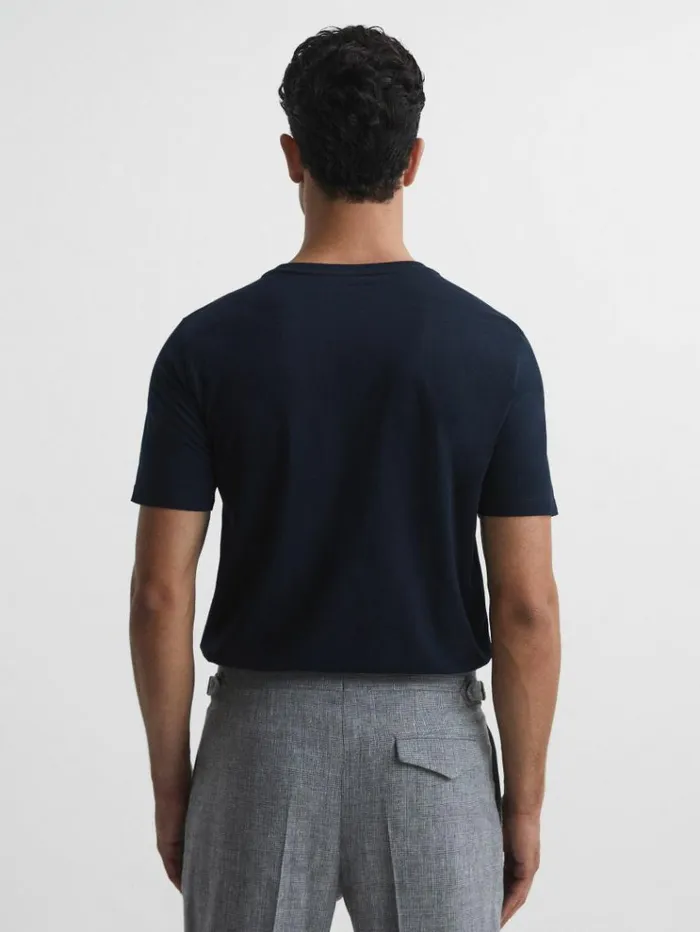 REISS TShirts Men Crew Neck TShirt Navy