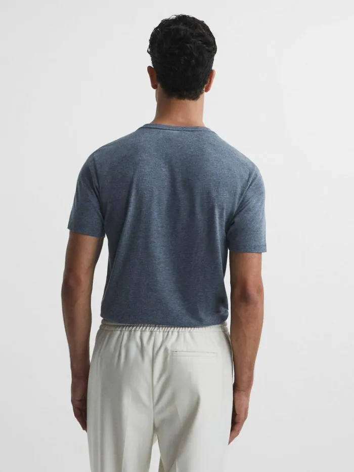 REISS TShirts Men Crew Neck TShirts 3 Pack Multi Melange