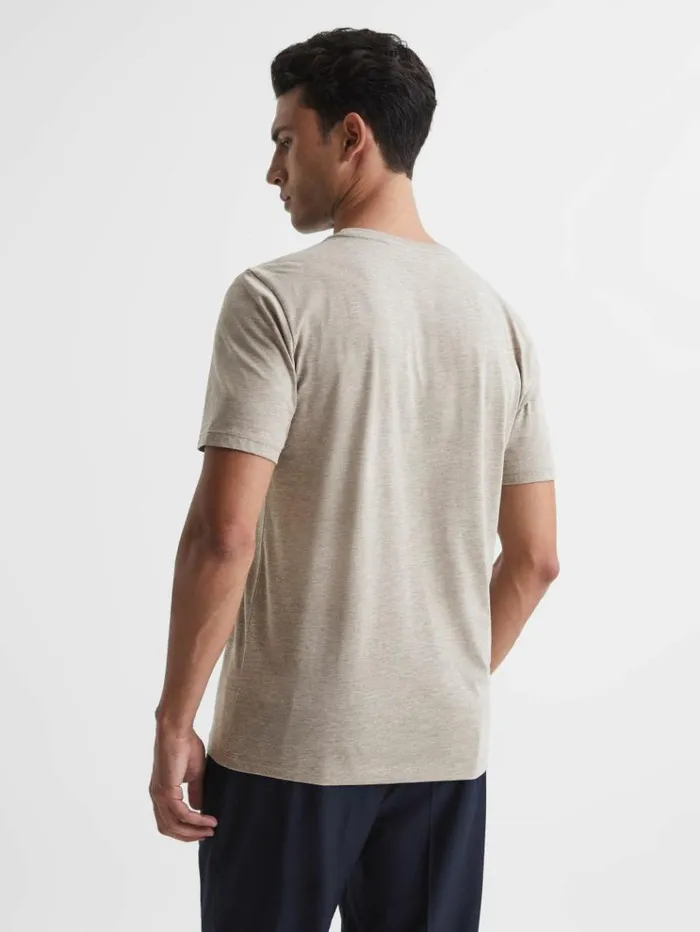 REISS TShirts Men Crew Neck TShirts 3 Pack Multi Melange