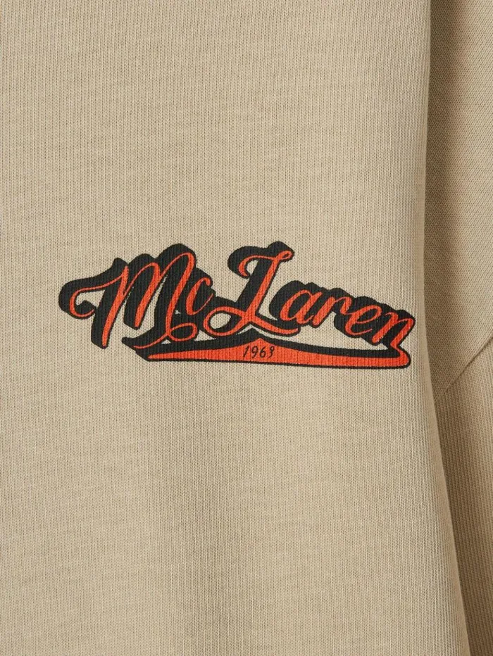 REISS TShirts Men McLaren F1 Crew Neck Tour TShirt Taupe