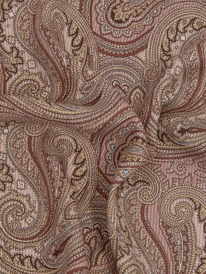 REISS Ties and Pocket Squares Men Reversible Silk Pocket Square Dusty Pink