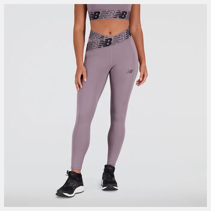 Relentless Crossover High Rise 78 Tight ZINC Women Matching Sets New Balance