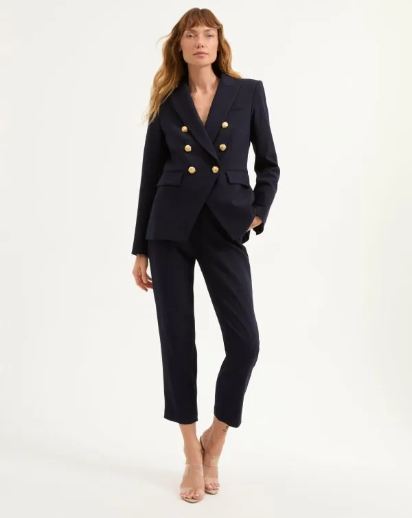 Renzo Pant Navyandgold Women Veronica Beard Pants Renzo Pant Navyandgold Women Veronica Beard Pants