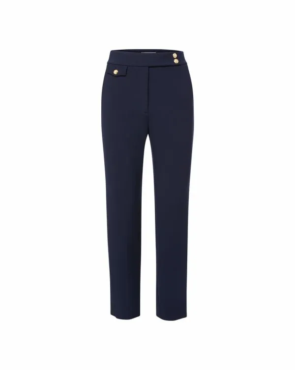 Renzo Pant Navyandgold Women Veronica Beard Pants Renzo Pant Navyandgold Women Veronica Beard Pants