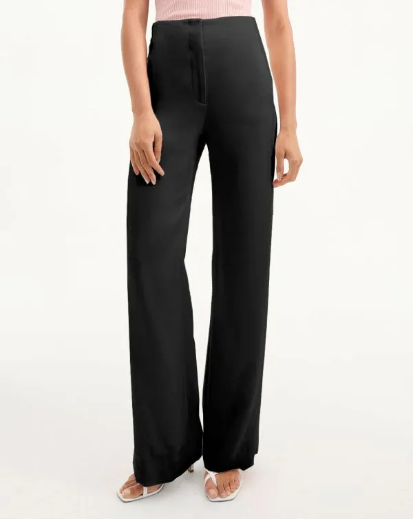 Ronin WideLeg Pant Black Women Veronica Beard Pants Ronin WideLeg Pant Black Women Veronica Beard Pants