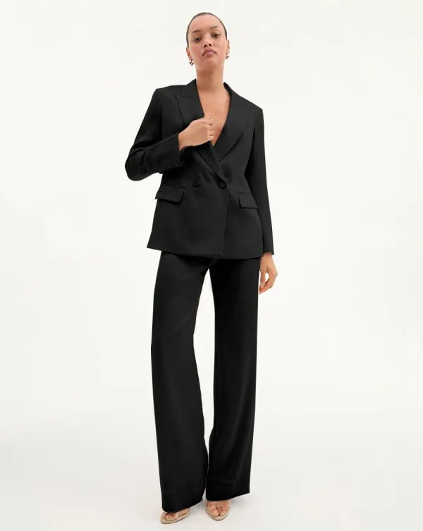 Ronin WideLeg Pant Black Women Veronica Beard Pants Ronin WideLeg Pant Black Women Veronica Beard Pants