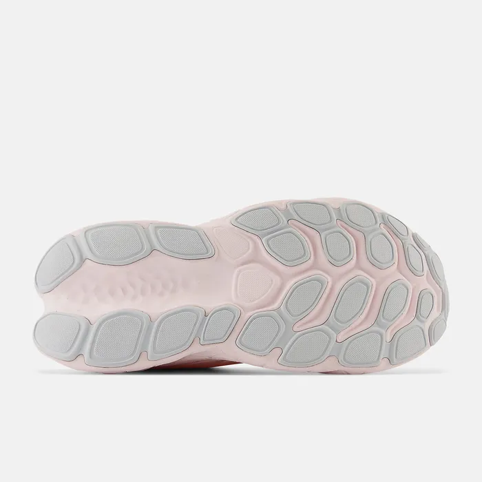 Running Fresh Foam X More v4 Quartz Grey with Washed Pink and Grapefruit 8211 New Balance Women