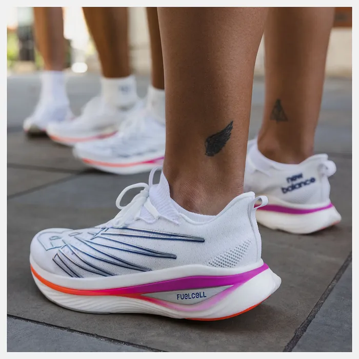 Running FuelCell SuperComp Elite v3 White with Victory Blue 8211 New Balance Women Running FuelCell SuperComp Elite v3 White with Victory Blue 8211 New Balance Women
