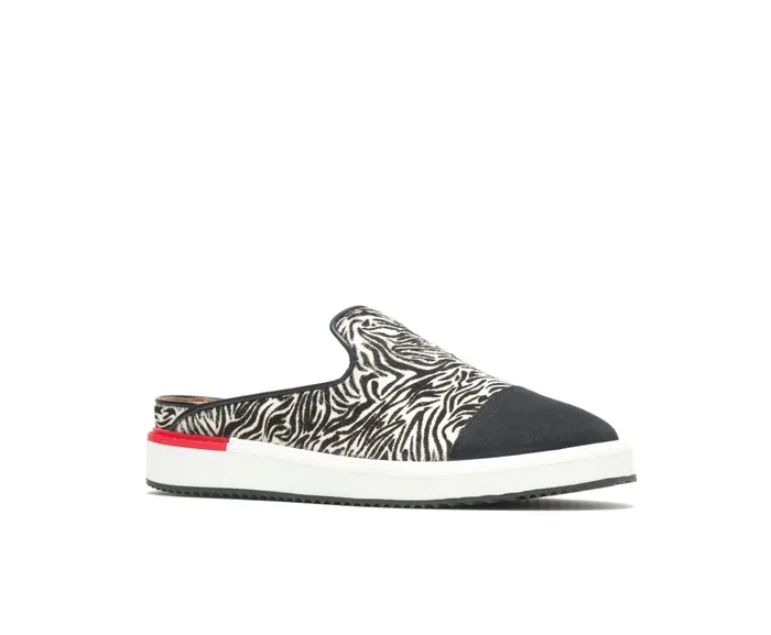 Sabine Mule Zebra Calf Hair Sneakers Hush Puppies Women