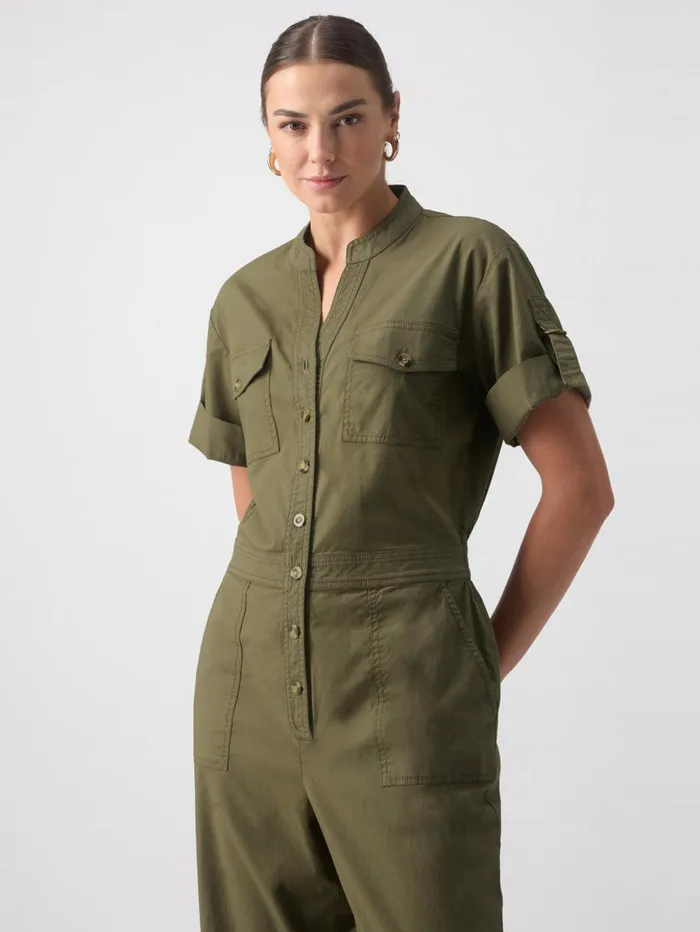 Sanctuary Clothing Dresses and Jumpsuits Women Reserve Jumpsuit Burnt Olive