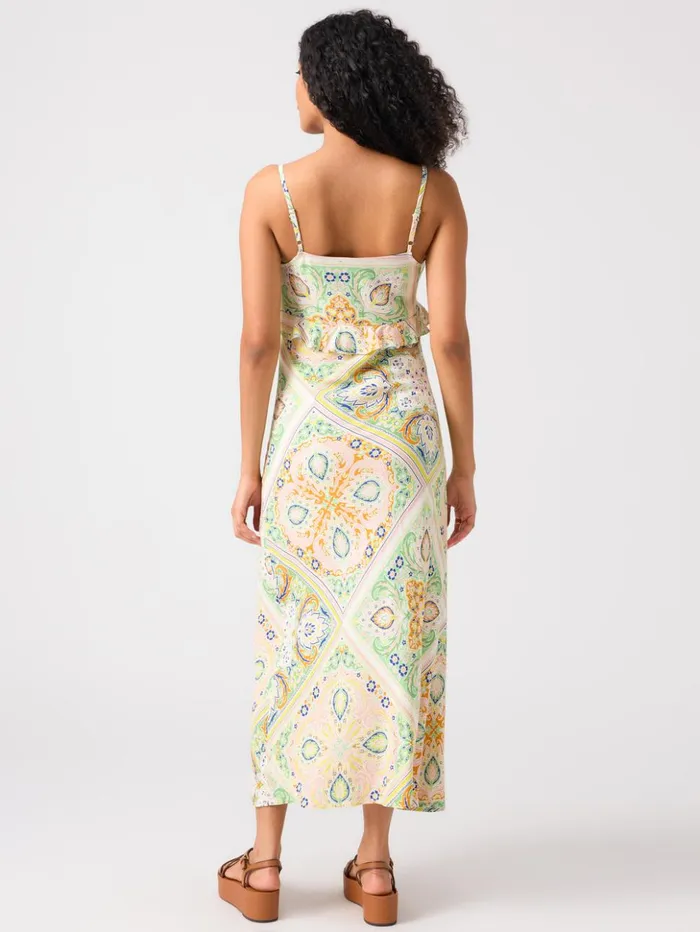 Sanctuary Clothing Dresses and Jumpsuits Women Spring Favorite Slip Dress Scarf Paisley