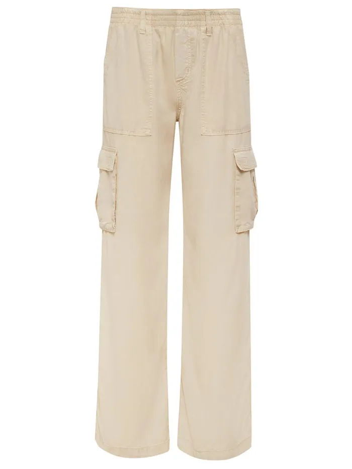 Sanctuary Clothing Inclusive Women Relaxed Reissue Cargo Standard Rise Pant Birch Inclusive Collection