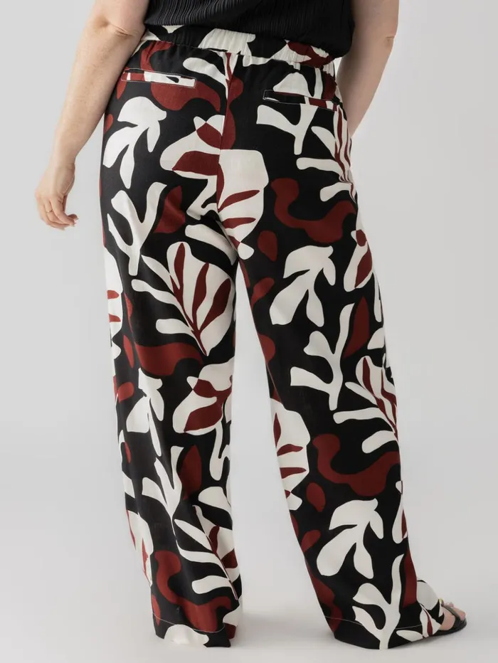 Sanctuary Clothing Inclusive Women The Soft SemiHigh Rise Trouser Mineral Inclusive Collection