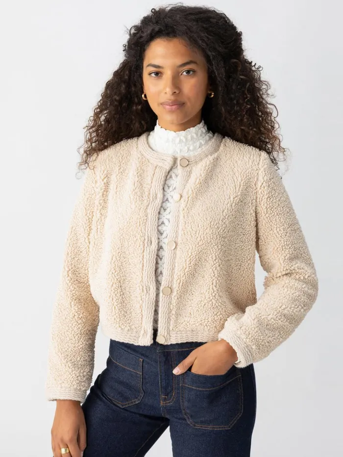 Sanctuary Clothing Jackets and Outerwear Women Cozy Cardigan Toasted Almond