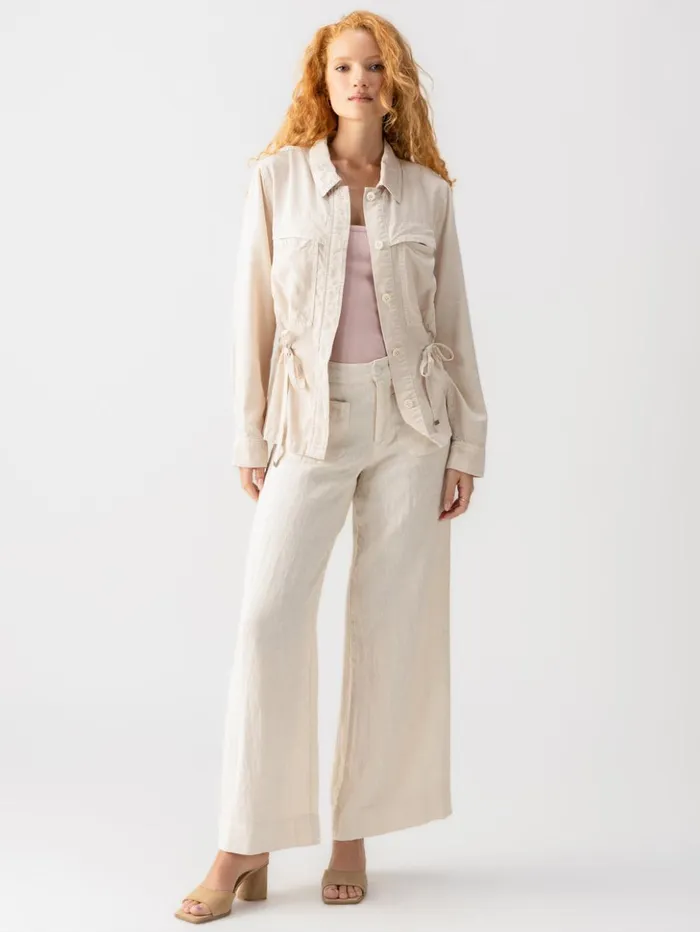 Sanctuary Clothing Jackets and Outerwear Women Lora Surplus Jacket Crystal Stone