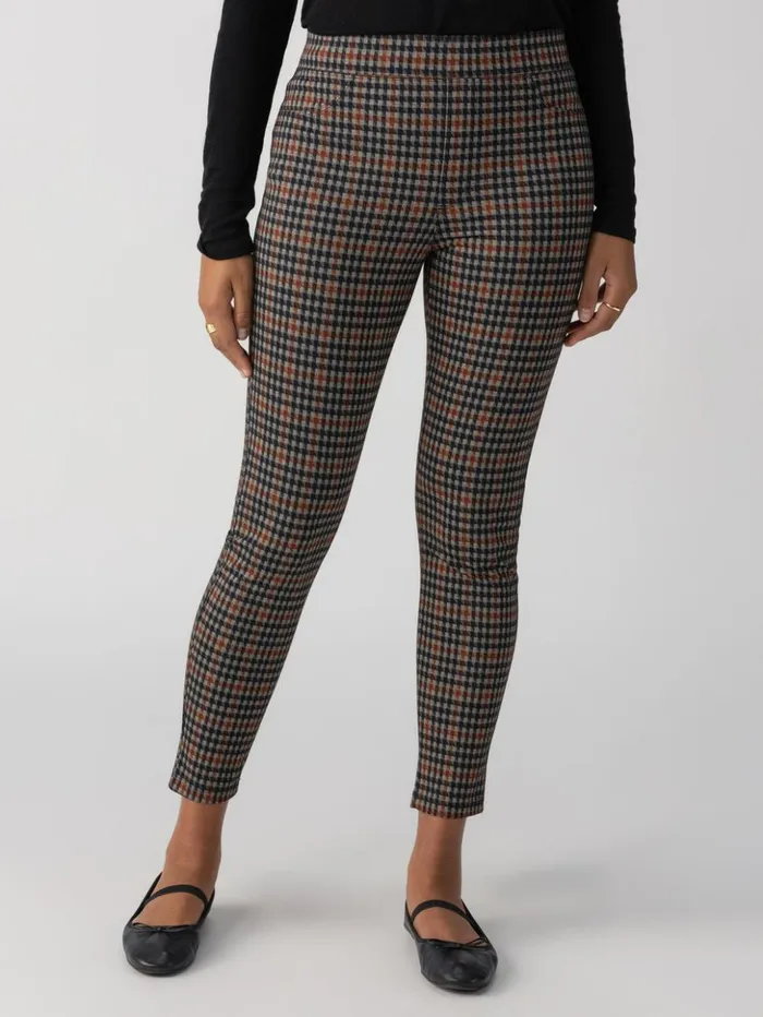 Sanctuary Clothing Leggings Women Runway SemiHigh Rise Legging Arrow Plaid