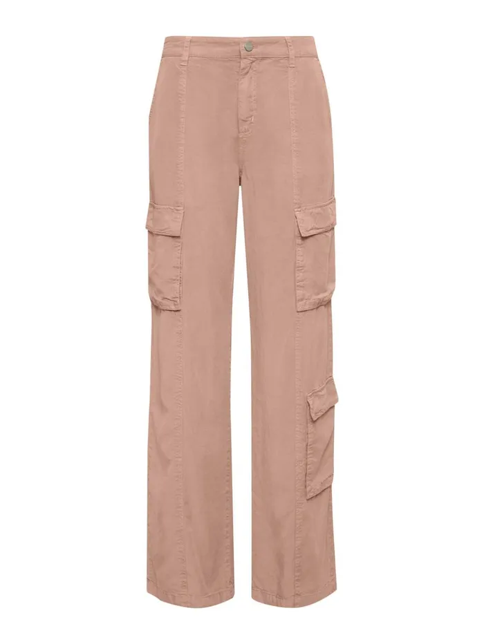Sanctuary Clothing Pants Women Doheny Standard Rise Cargo Pant Smokey Rose