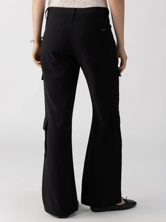 Sanctuary Clothing Pants Women Low Slung Y2K Standard Rise Cargo Pant Black Sanctuary Clothing Pants Women Low Slung Y2K Standard Rise Cargo Pant Black