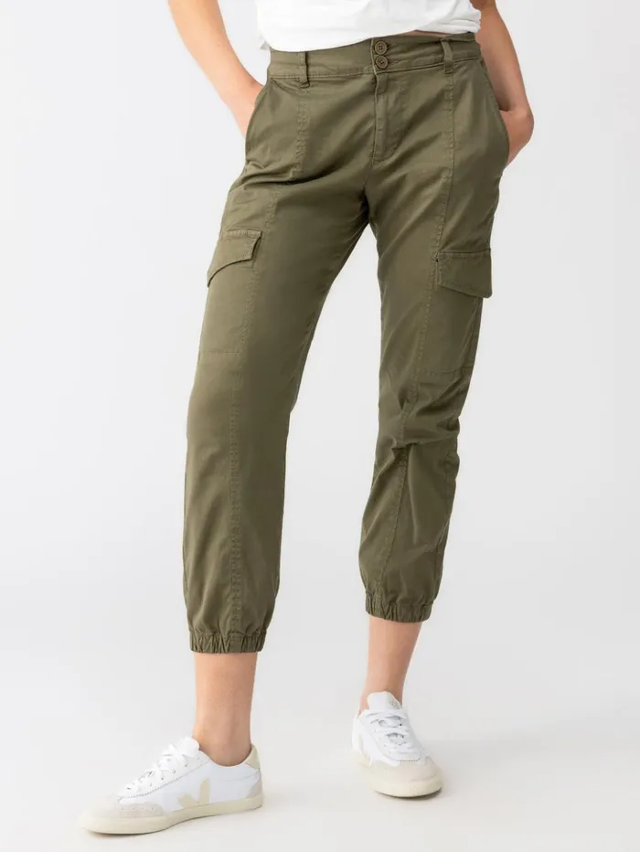 Sanctuary Clothing Pants Women Rebel Standard Rise Pant Hiker Green