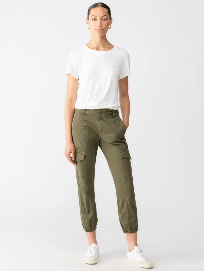 Sanctuary Clothing Pants Women Rebel Standard Rise Pant Hiker Green