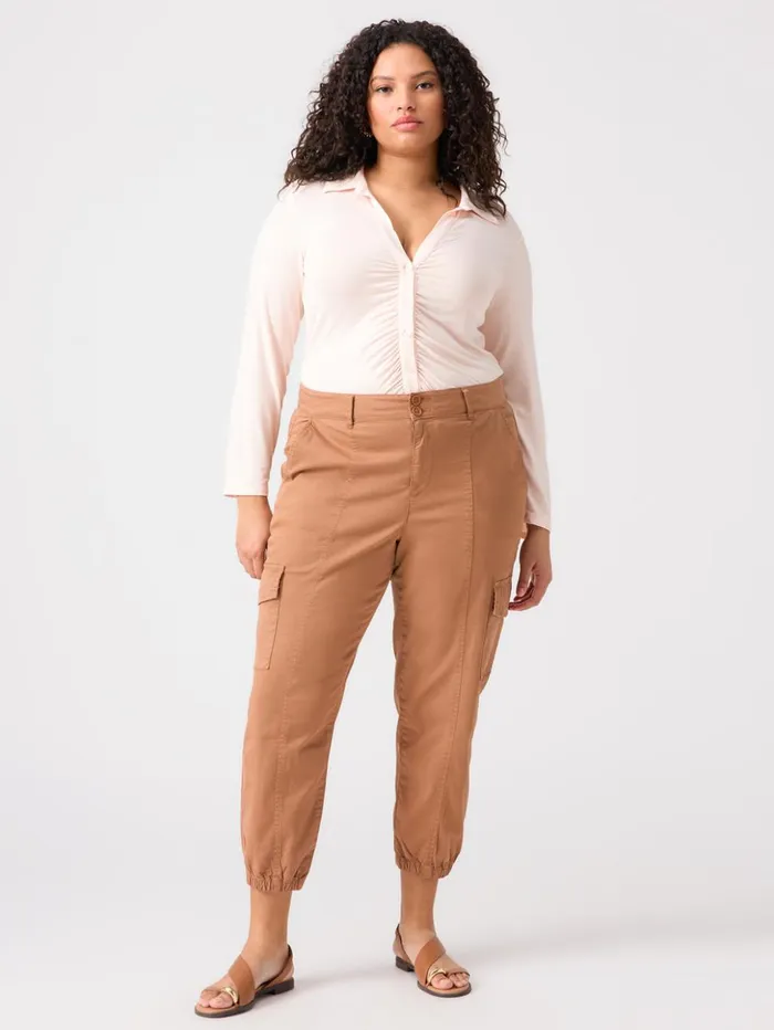 Sanctuary Clothing Pants Women Rebel Standard Rise Pant Mocha Mousse Inclusive Collection