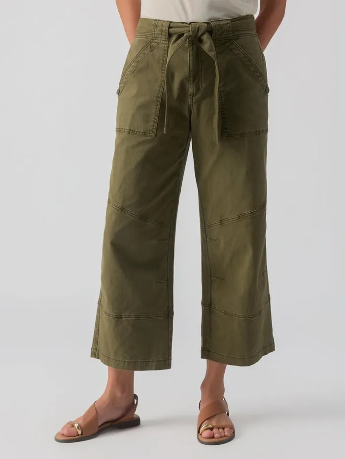 Sanctuary Clothing Pants Women Reissue 90039s Sash SemiHigh Rise Pant Burnt Olive