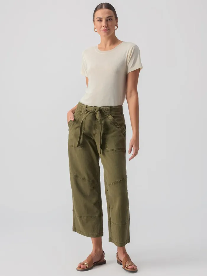 Sanctuary Clothing Pants Women Reissue 90039s Sash SemiHigh Rise Pant Burnt Olive Sanctuary Clothing Pants Women Reissue 90039s Sash SemiHigh Rise Pant Burnt Olive
