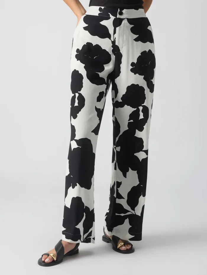Sanctuary Clothing Pants Women The Soft SemiHigh Rise Trouser Spring Shadow
