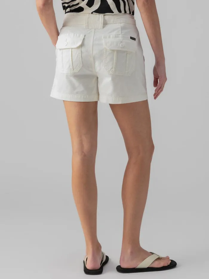 Sanctuary Clothing Shorts Women Reissue Sash Standard Rise Short Powdered Sugar