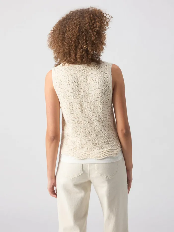 Sanctuary Clothing Sweaters and Cardis Women Flow With It Top Eco Natural
