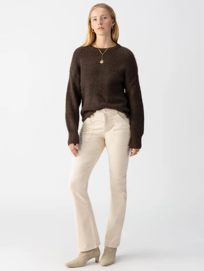 Sanctuary Clothing Sweaters and Cardis Women Snow Bunny Sweater Coffee