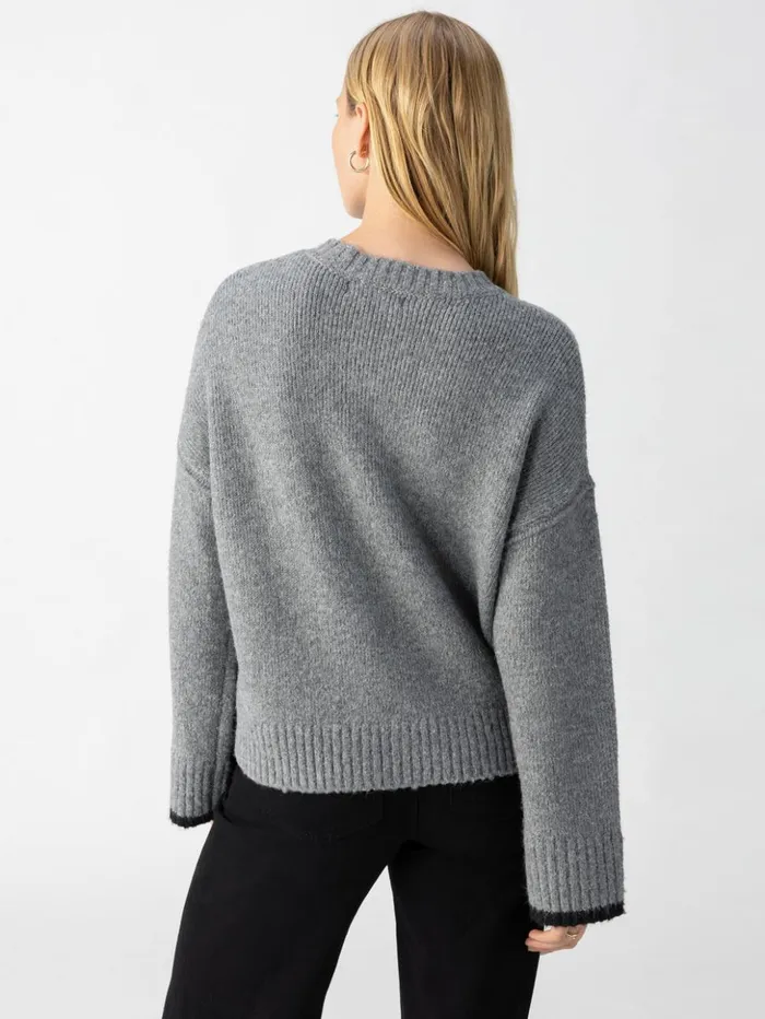 Sanctuary Clothing Sweaters and Cardis Women Uptown Girl Sweater Heather Ash Sanctuary Clothing Sweaters and Cardis Women Uptown Girl Sweater Heather Ash
