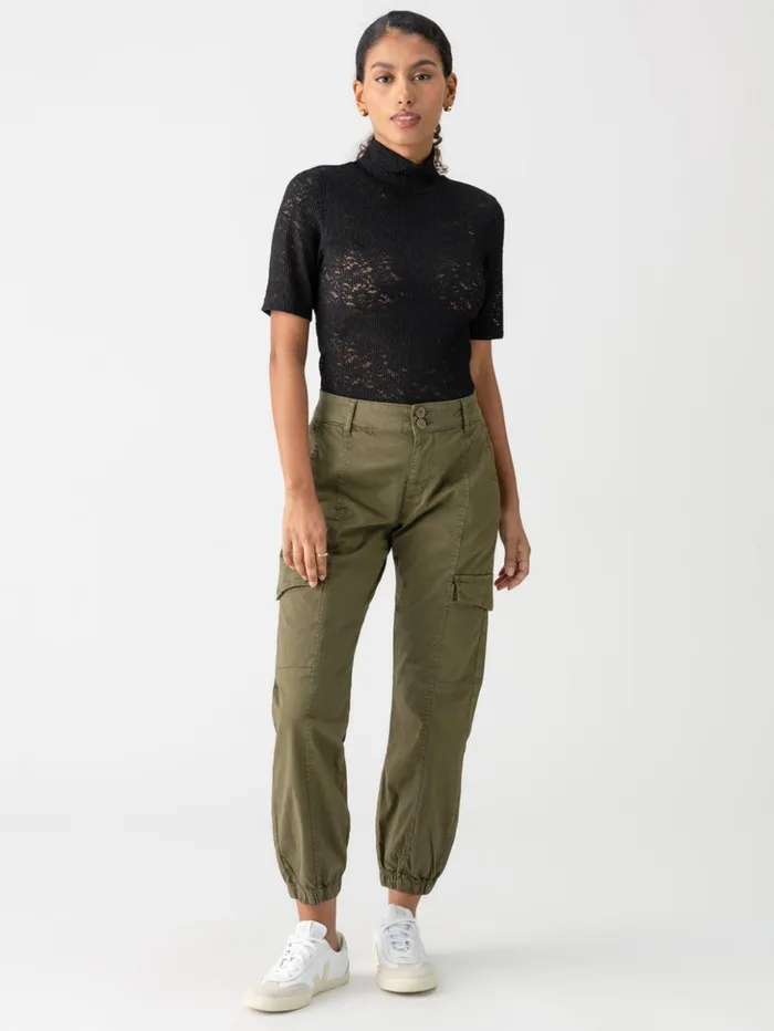 Sanctuary Clothing Tees and Tops Women Short Sleeve Lace Mock Neck Tee Black Sanctuary Clothing Tees and Tops Women Short Sleeve Lace Mock Neck Tee Black