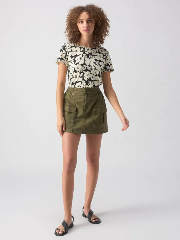 Sanctuary Clothing Tees and Tops Women The Perfect Tee Echo Blooms Sanctuary Clothing Tees and Tops Women The Perfect Tee Echo Blooms