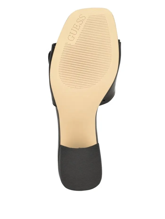 Sandals Gallai Block Heel Mules Black 002 8211 GUESS Women Sandals Gallai Block Heel Mules Black 002 8211 GUESS Women