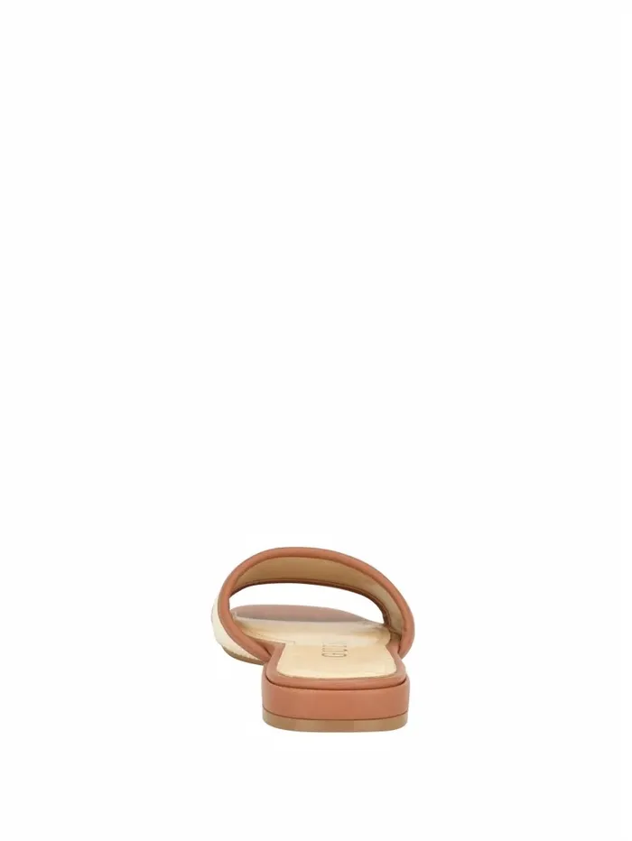 Sandals GUESS Women Tampa Signature G Sandals Medium Natural 101