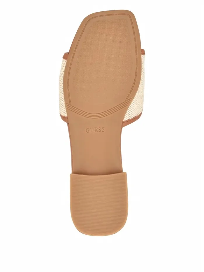 Sandals GUESS Women Tampa Signature G Sandals Medium Natural 101