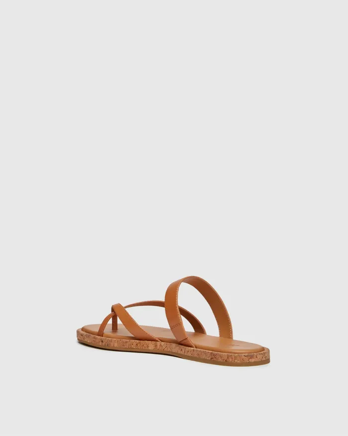Sandals PAIGE Women Dianne Sandal 8211 Cognac Leather Sandals PAIGE Women Dianne Sandal 8211 Cognac Leather