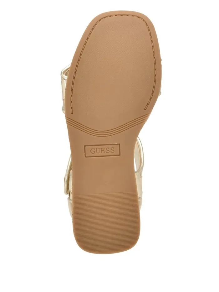 Sandals Women Cataline Wedge Sandals Gold GUESS Sandals Women Cataline Wedge Sandals Gold GUESS