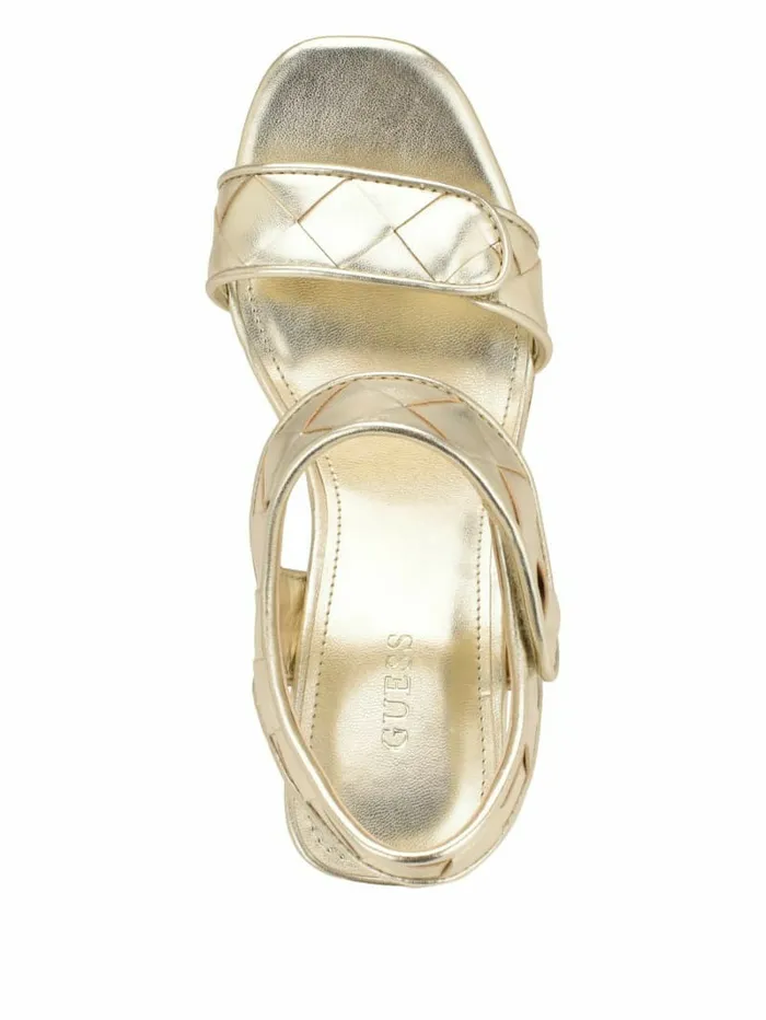 Sandals Women Cataline Wedge Sandals Gold GUESS Sandals Women Cataline Wedge Sandals Gold GUESS