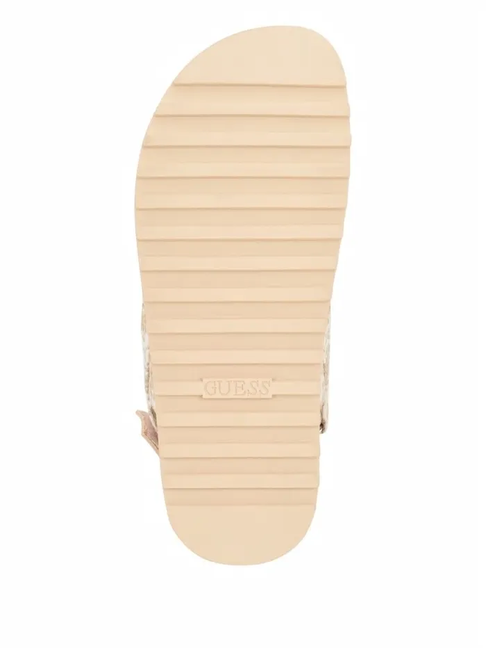 Sandals Women GUESS Fadey Signature Sandals Light Pink 680 Sandals Women GUESS Fadey Signature Sandals Light Pink 680