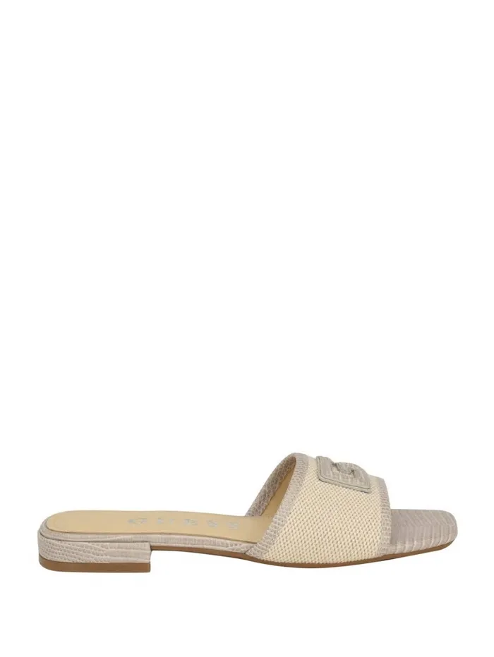 Sandals Women GUESS Tampa Signature G Sandals Taupe Sandals Women GUESS Tampa Signature G Sandals Taupe
